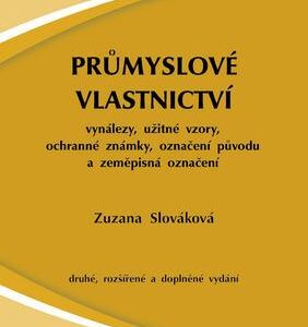 Průmyslové vlastnictví (Zuzana Slováková) (česky)