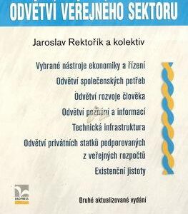Ekonomika a řízení odvětví veřejného sektoru (Jaroslav Rektořík) (česky)