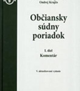 Občiansky súdny poriadok I. a II. diel Komentár