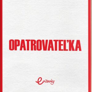 Opatrovateľka (Marika Budayová)