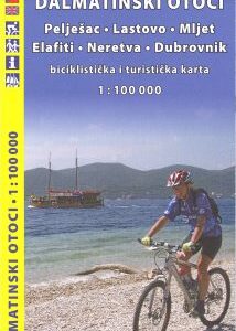 Dalmatinski otoci 1 : 100 000 (česky)