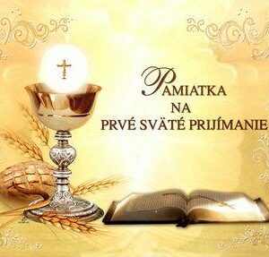 Pamiatka na prvé sväté prijímanie
